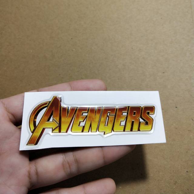 

Stiker timbul avengers