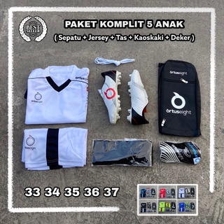 Sepatu Bola Anak SD SMP Terbaru Paket Komplit 5