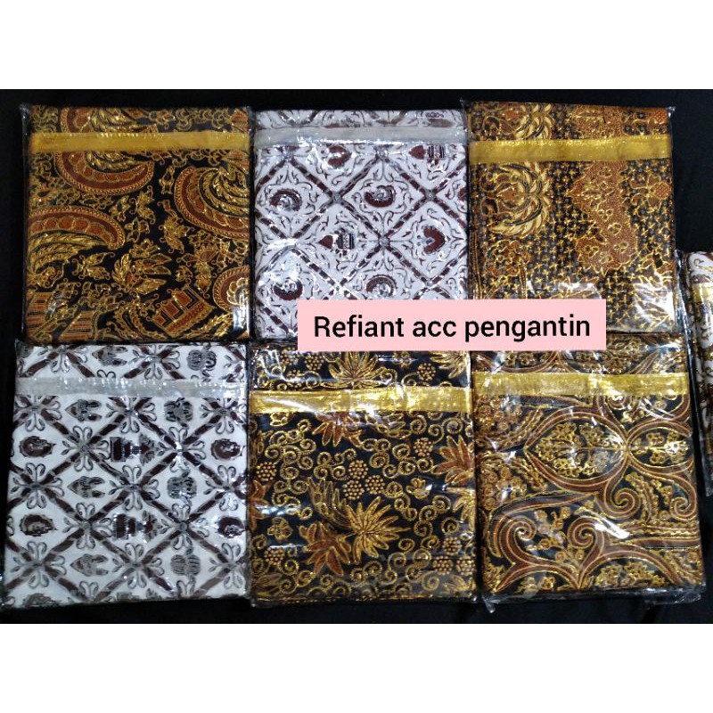 JARIK PENGANTIN / JARIK PRODO PENGANTIN / JARIK GLITER /SEPASANG JARIK PRODO PENGANTIN