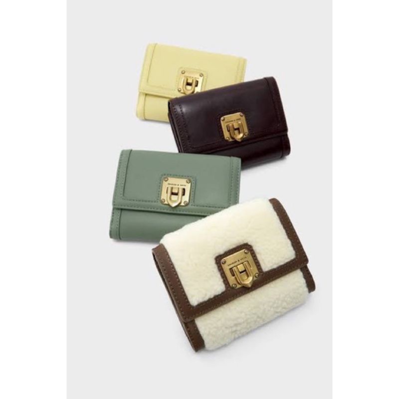 Dompet Mini - Slingbag Wanita - Mini Wallet - CNK - Enola Short Buckle Wallet - Premium Quality - Bi