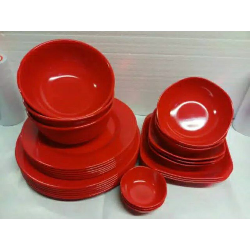 piring melamin set