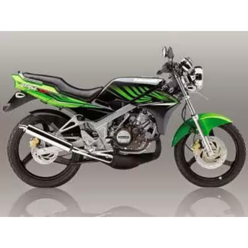 Tangki full striping ninja ss 2014 Hijau zebra