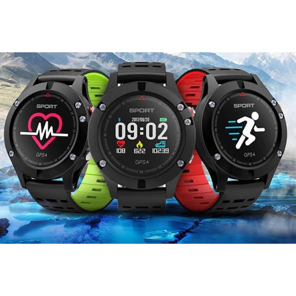 TERLARIS GPS Sport Smart Watch F5  Smartwatch F5 Like Suntoo Garmin Hitam TERMURAH