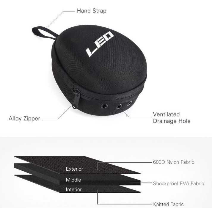 LEO Hard Case Tas Memancing Khusus Reel Pancing - F-49