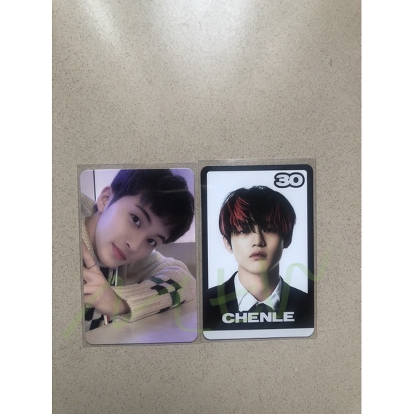 PHOTOCARD pc mark selca trading card tc glitch mode b ver chenle konsep