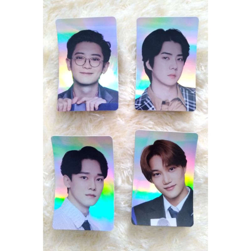 EXO SEASON GREETINGS 2021 SG BENEFIT ALADIN CHANYEOL BAEKHYUN SEHUN CHEN PHOTOCARD