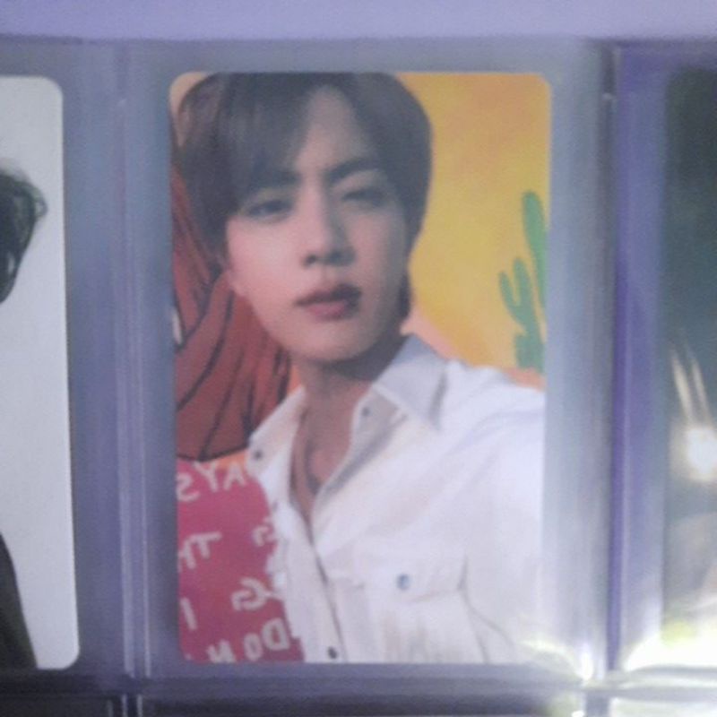 SEOKJIN Photocard Butter Lucky Draw Soundwave ( JIN PC LD Butter SW )