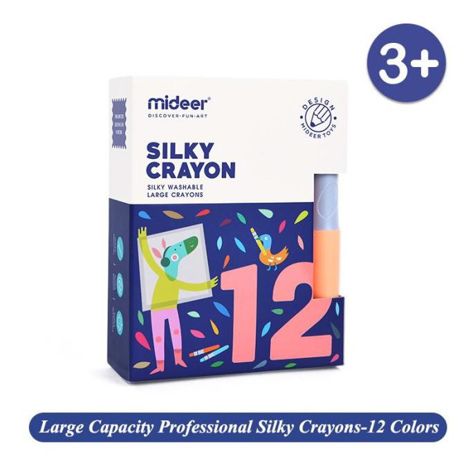 

Sale Mideer Silky Crayon/Colors Drawing Painting Watercolor Art Marker Pens - 12Pen