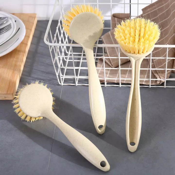 (BOW) Sikat Kuali Panci Sikat Wastafel Dapur Serbaguna Kitchen Brush