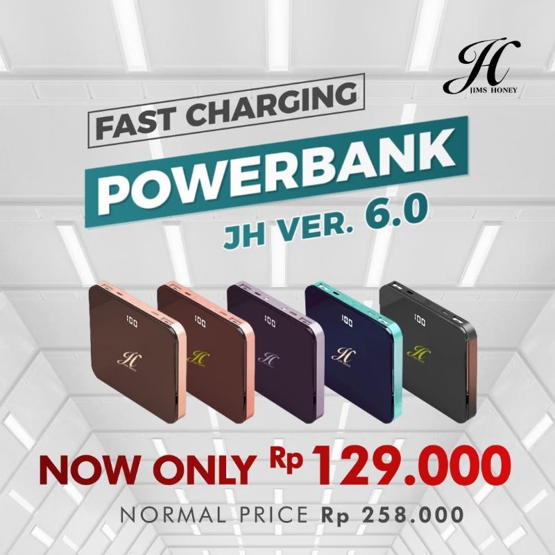 Powerbank Versi 6 Jims Honey Powerbank Fast Charging PB V6 Terbaru Jims Honey
