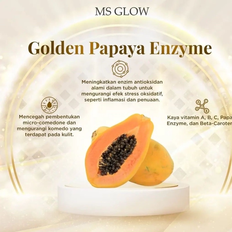 Facial Wash Golden Glow Ms Glow