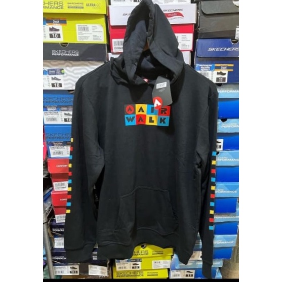 Hoodie Airwalk Junior hitam Original