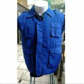 Rompi biru polos #rompi krah #rompi lapangan