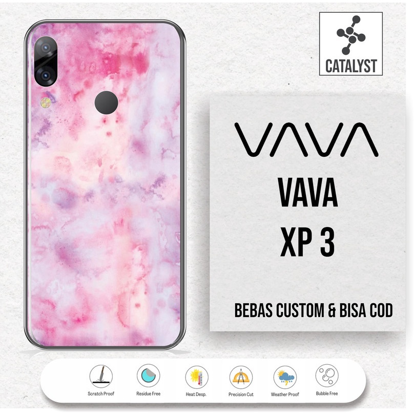 (Buy 1 Get 2) Garskin Skin VAVA XP3 - KODE -812E Bisa Custom - Sticker Case