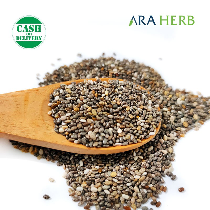 Chia Seeds Organik 1 Kg Black Chia Seeds