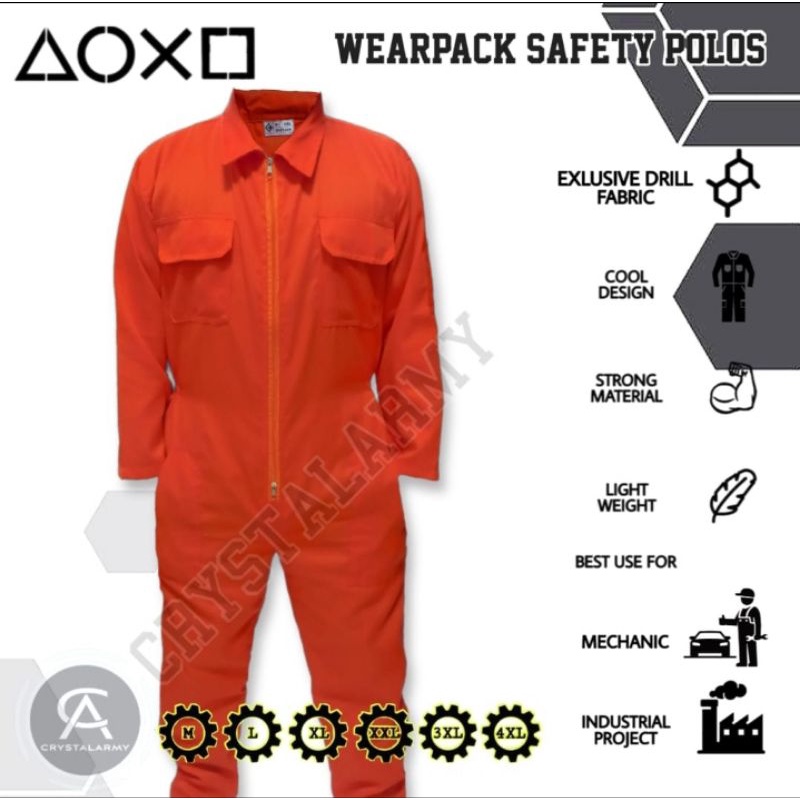 wearpack safety termurah / wearpack langsungan proyek grosir