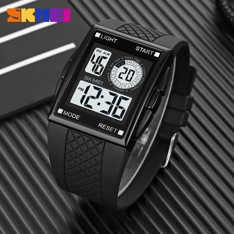 Fashion Terlaris! SKMEI 1967 Jam Tangan Pria Digital Anti Air Sport Watch