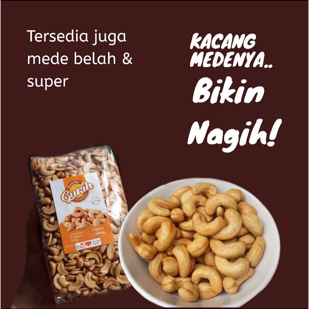 Kacang Mede 1kg kacang mede wonogiri