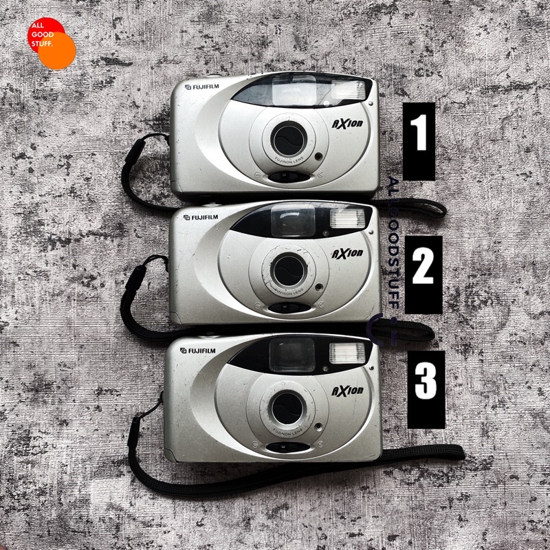 KAMERA ANALOG - FUJI ZIPP / FUJI FLEZZ / NOVACAM I / FUJI STARR / FUJI COMETA / FUJI MDL 9 / FUJICA M1 KAMERA ANALOG SAKU REUSABLE MURAH 35M MULUS ROLL FILM-FUJI AXION
