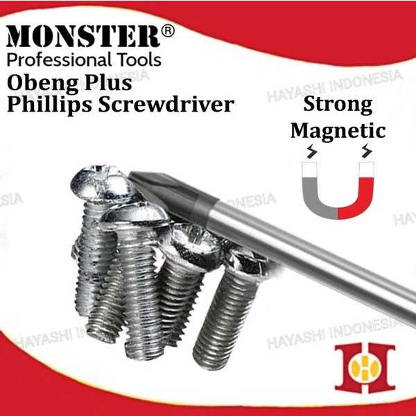 Obeng Plus 6x300mm MONSTER GC6636