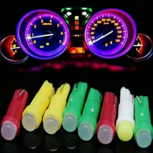 Lampu spedometer T5  Cob universal