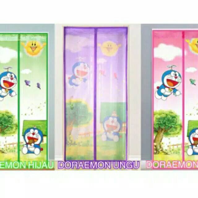 Tirai magnet Doraemon
