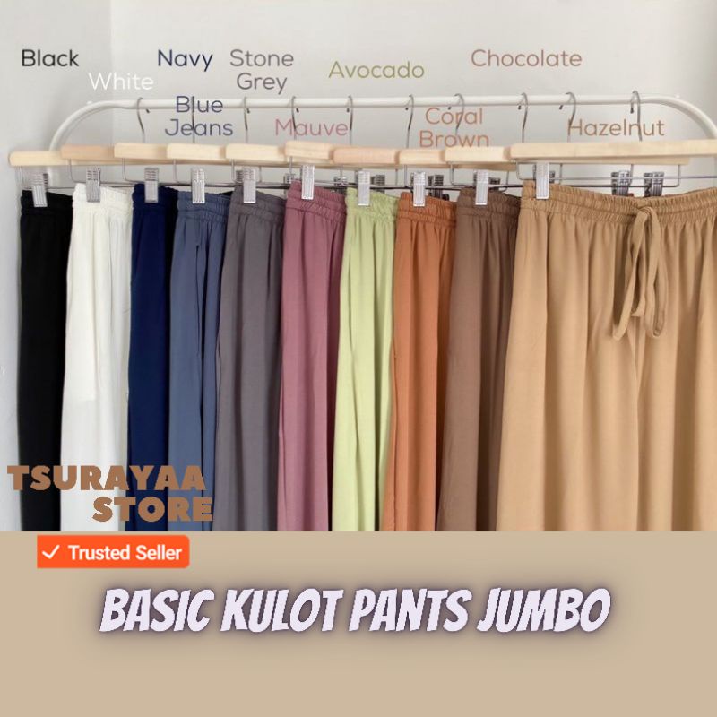 Basic Kulot Jumbo Pant Bumil Friendly