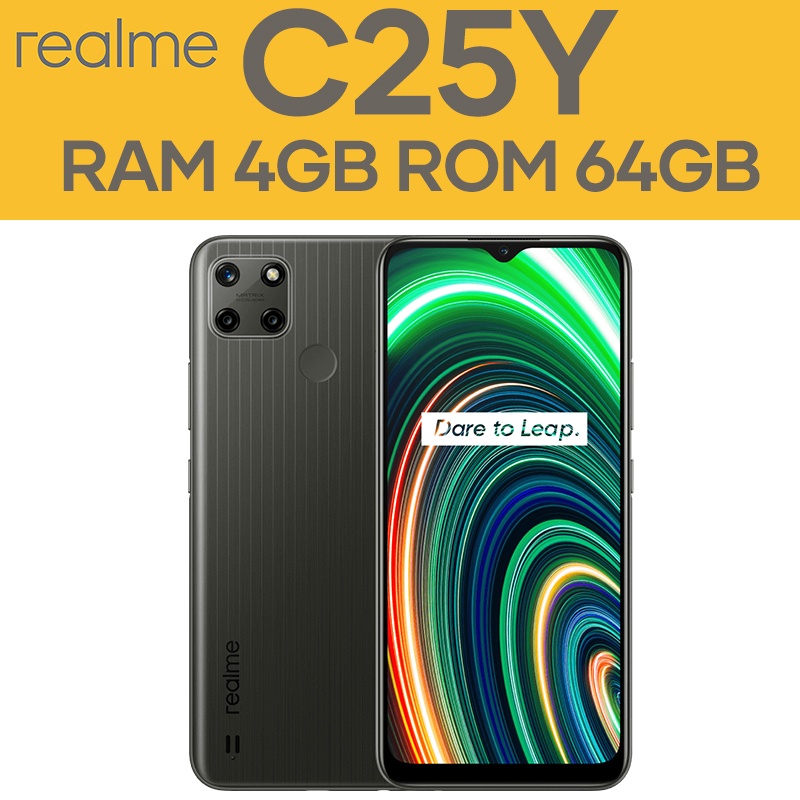 REALME 8i 4/64GB 6/128GB NEW GARANSI RESMI REALME SERVICE INDONESIA COD-C25Y Black 4/64