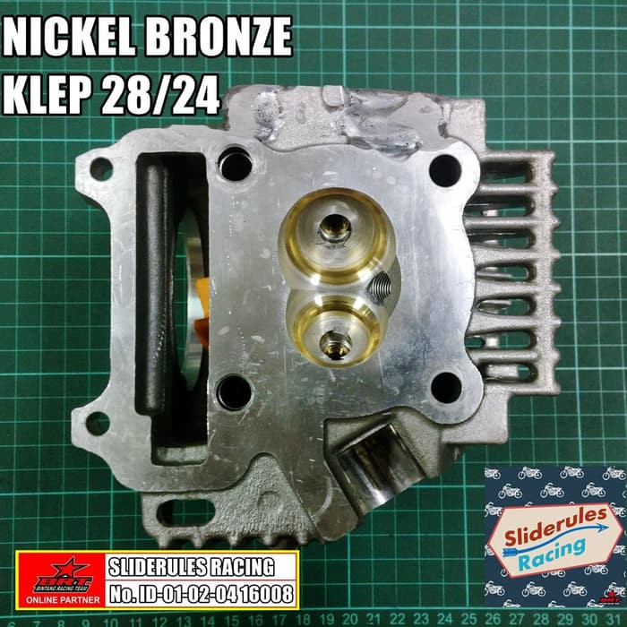 Super Head BRT Yamaha Jupiter  Z  klep  28 24 nickel bronze 