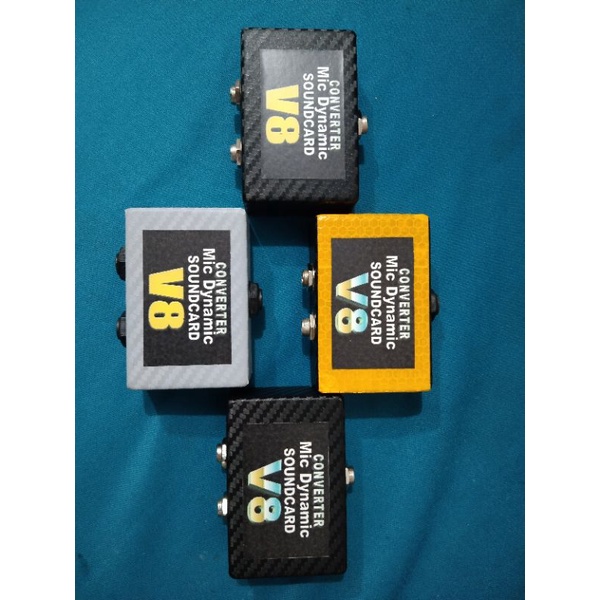 CONVERTER MIC DYNAMIC SOUNDCARD V8