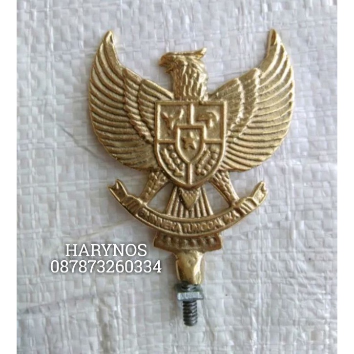 maskot garuda pancasila maskot mainan slebor depan sepeda onthel