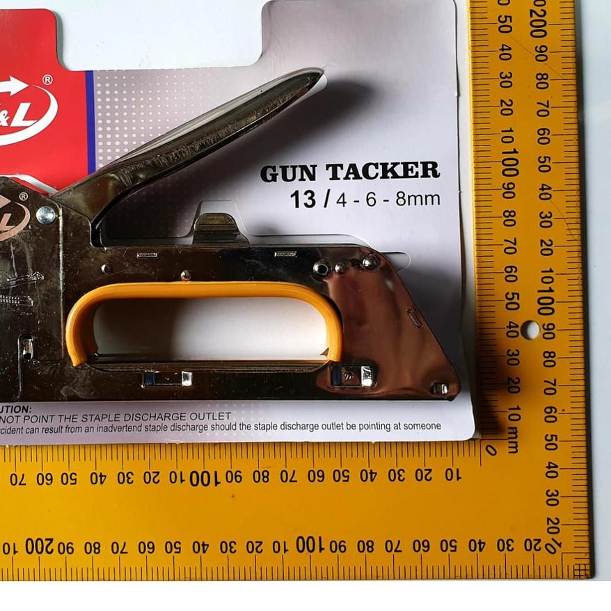 

PRO NANKAI Staple Staples Steples Gun Tembak Jok Kulit Tacker 4 6 8mm