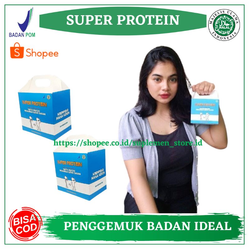 

SUPER PROTEIN | SUSU PENGGEMUK BADAN | PENGGEMUK BADAN TERBAIK