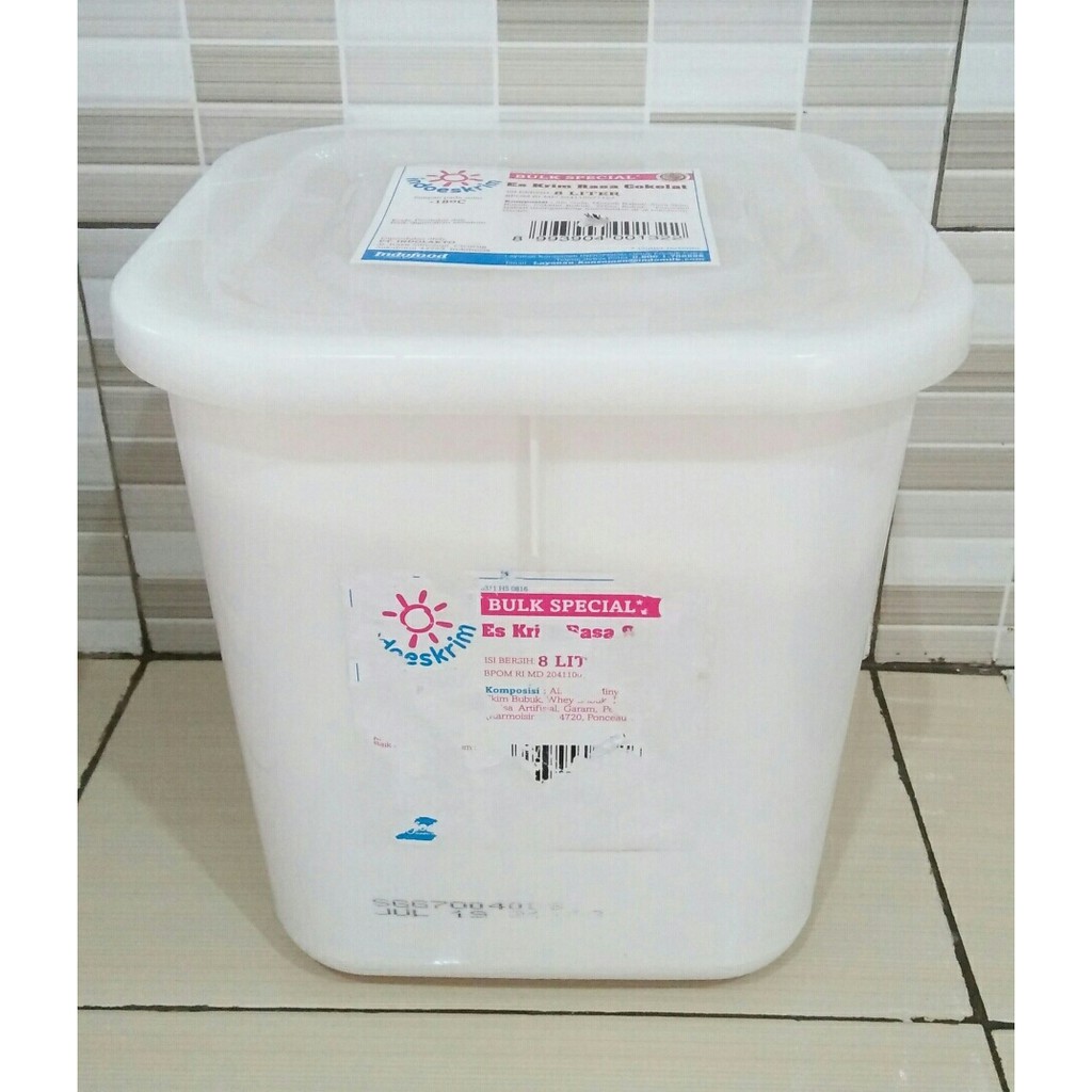 Jual per 10 pcs Ember Box Kotak Toples Pot Bekas Es Krim