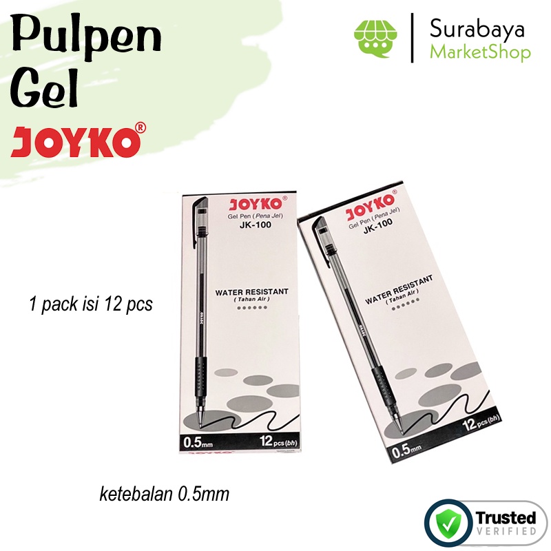 Pulpen Gel Pen Joyko JK-100 (1 Pack)
