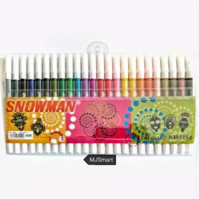 

SNOWMAN / SPIDOL 24 WARNA / 1 SET@24 WARNA