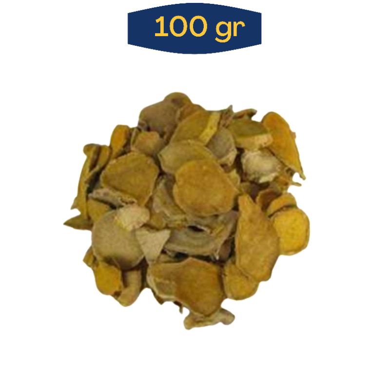 

Temu Lawak Kering Iris Koin Simplisia Jamu Rempah Herbal