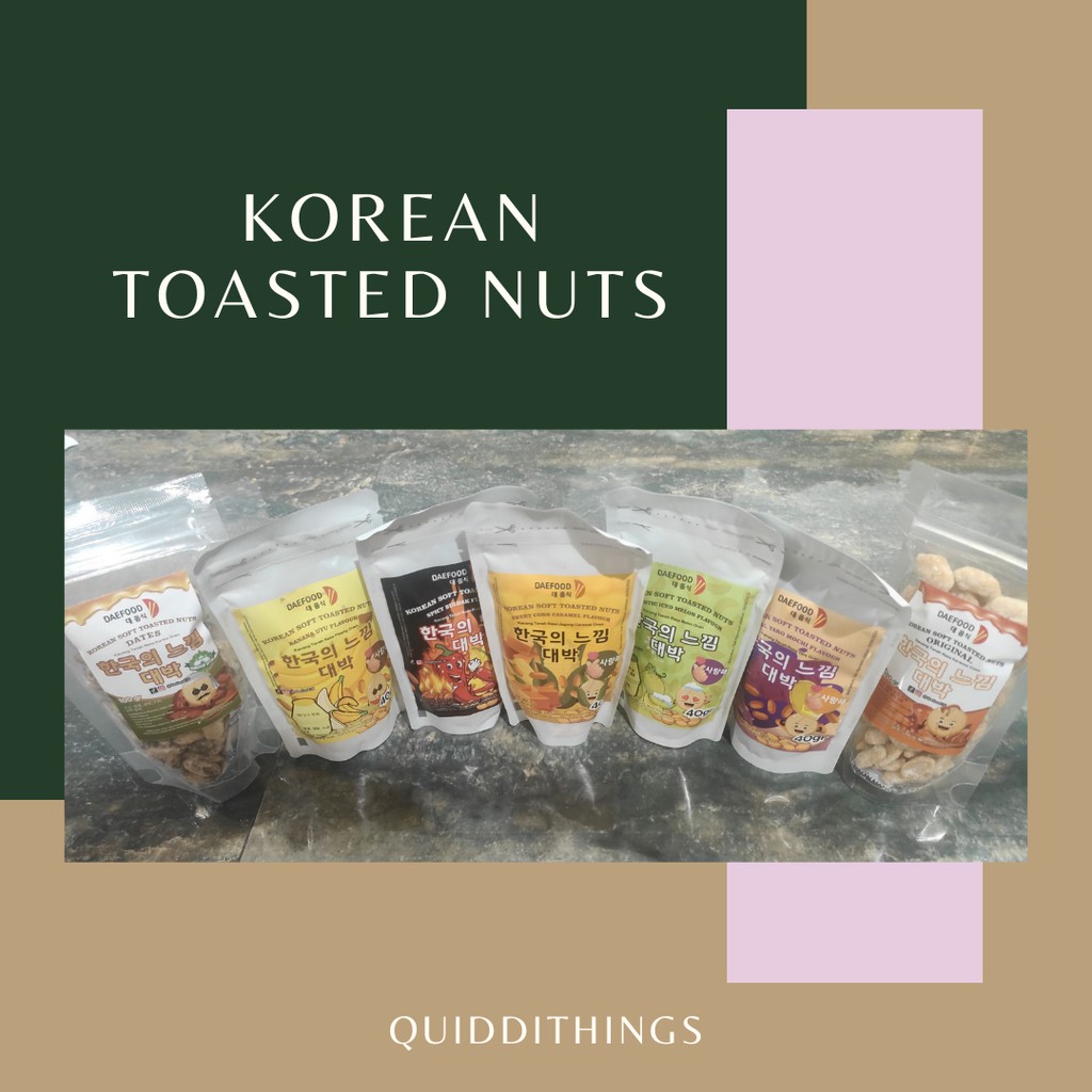 

KOREAN TOASTED NUTS