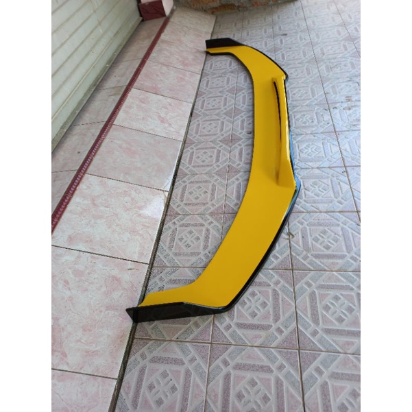 front lips honda all new brio model terbaru