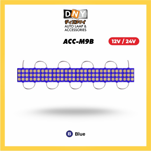 MODUL LED 9 MATA 24 V / 12 V ( 3 x 3 ) / MODUL LAMPU LED 9 MATA