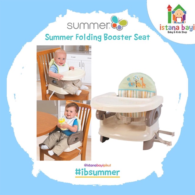 Summer infant Folded Booster seat-kursi makan bayi