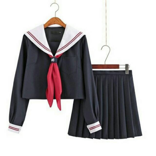 Seifuku (Ky007) High Quality -Japan Korean uniform cosplay seragam sekolah Jepang