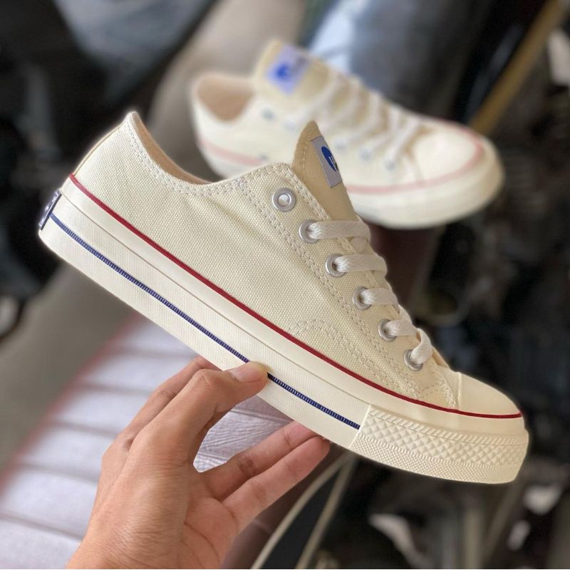 Sepatu Ventela Bts cream low original sepatu vantela ventella shoes vantella original