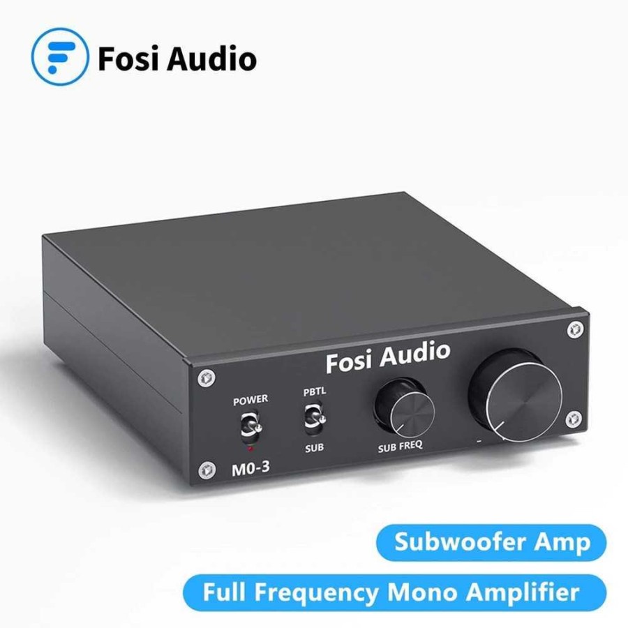 Fosi Audio Subwoofer Amplifier Mono Channel 200W TPA3255D2 - M03 - Black