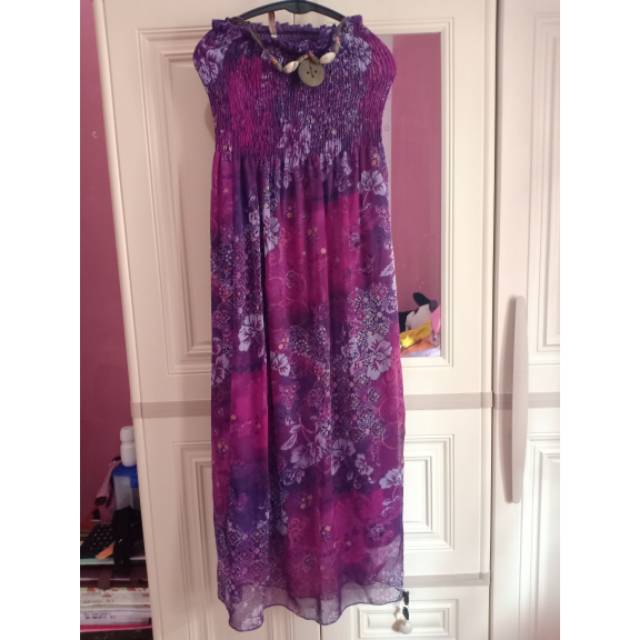 PRELOVED Dress kemben pantai