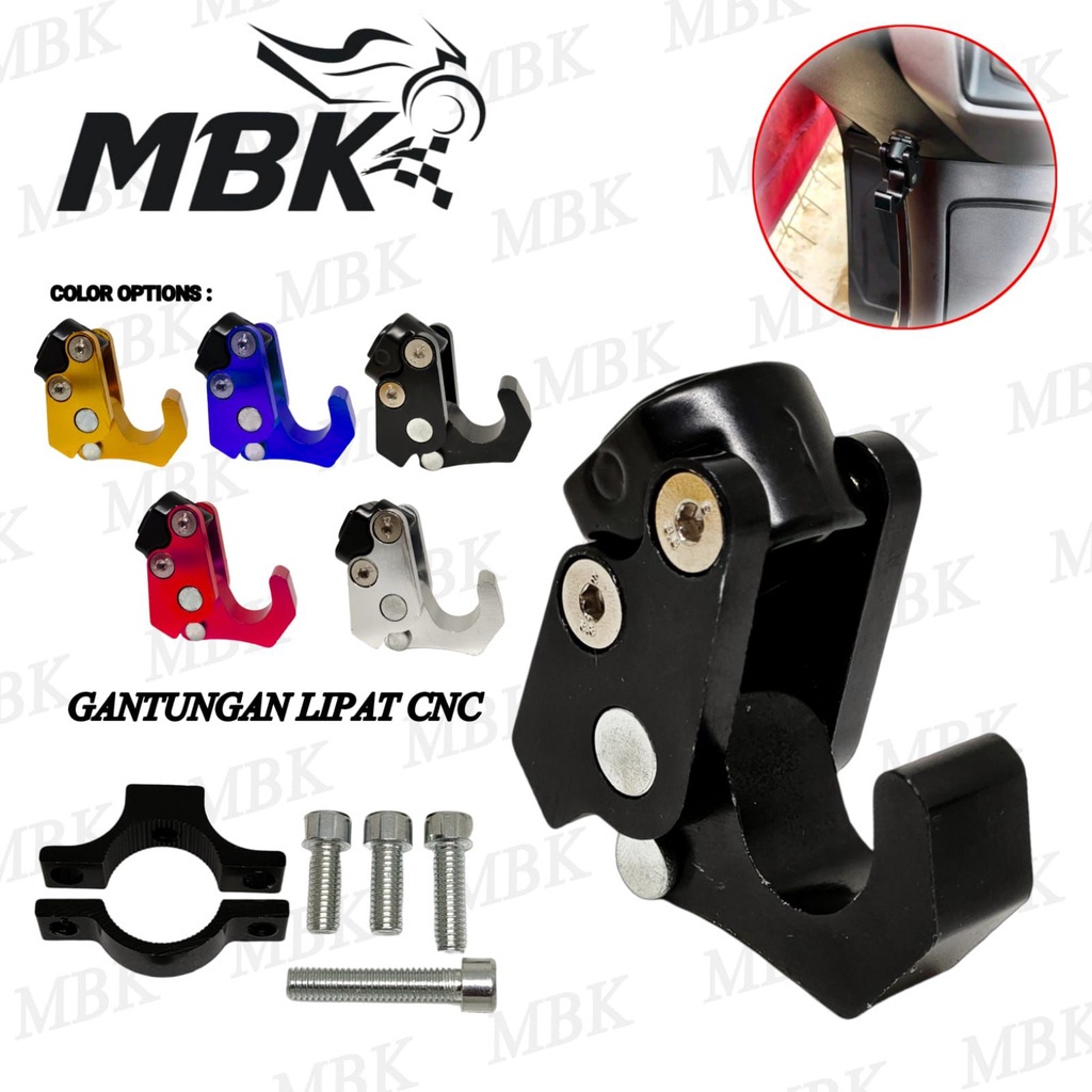 GANTUNGAN BARANG MOTOR/GANTUNGAN BARANG MATIC/GANTUNGAN BARANG MOTOR KLEM SETANG/GANTUNGAN BARANG PCX