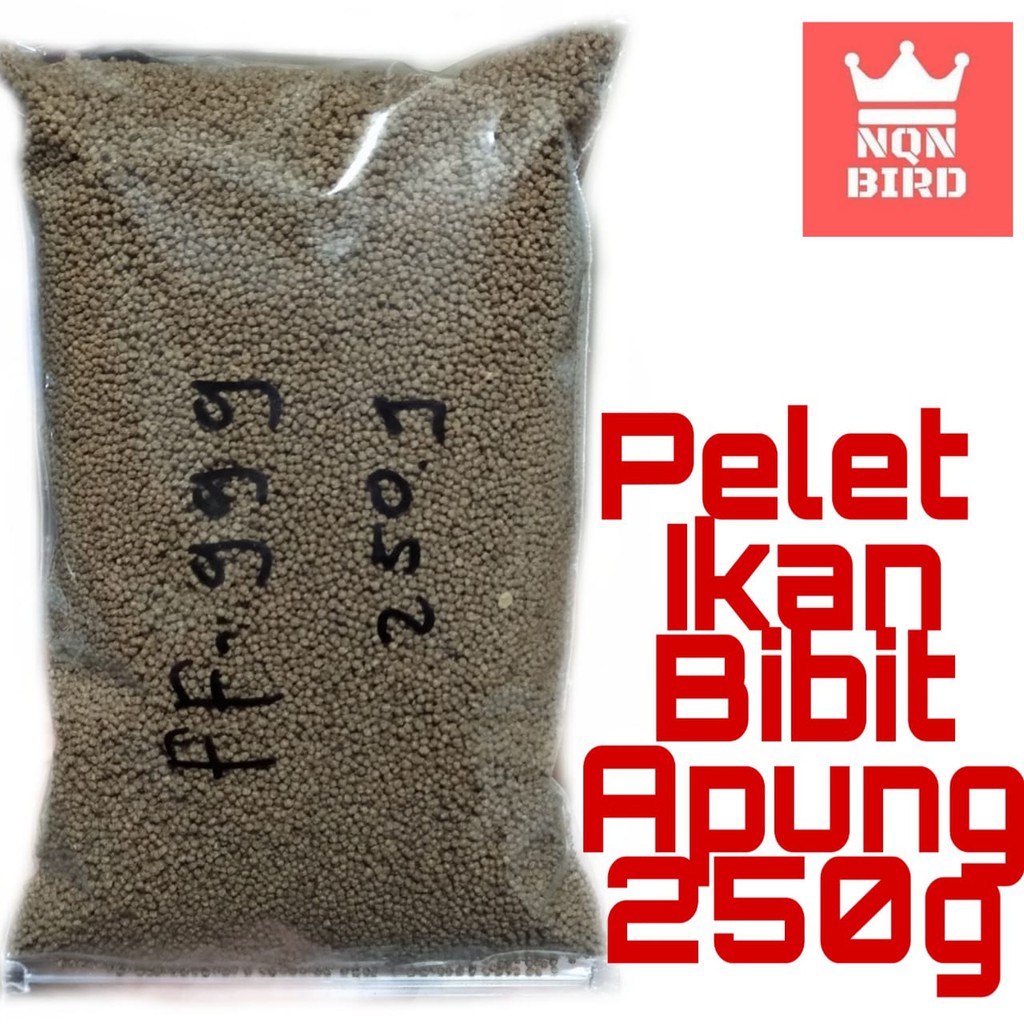 pelet Benih Ikan gurame nila patin lele PF-999 Kemasan 250