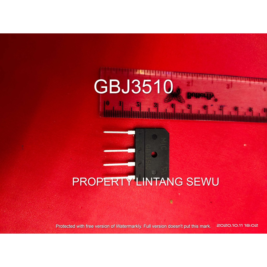 DIODA BRIDGE SISIR 35A 35 A 35AMPER 35 AMPER MIC GBJ3510