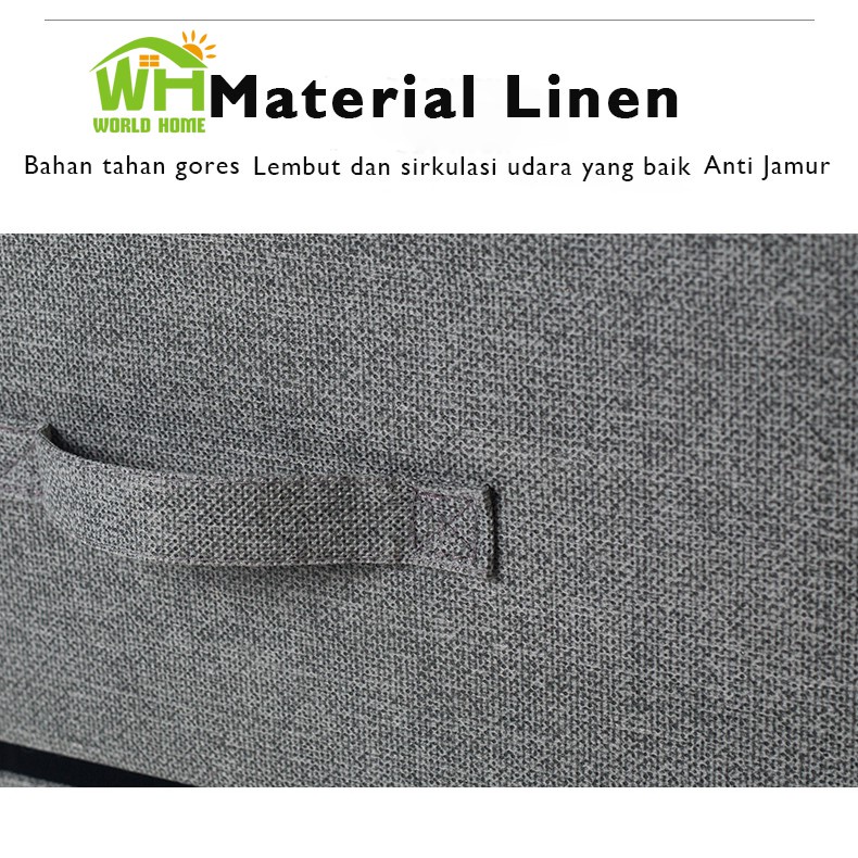 Lemari 5 Laci Kain Rak Lemari Penyimpanan Lemari Sisi Ranjang Lemari Linen Murah GZ-6