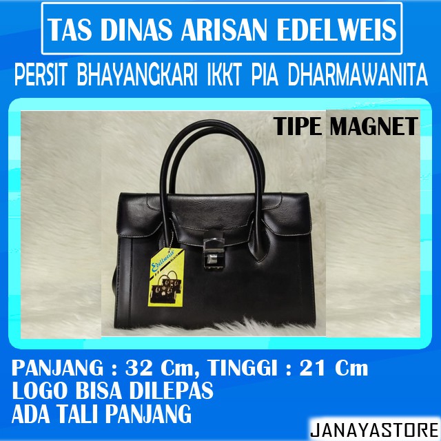 Tas Arisan Pertemuan Persit Bhayangkari Pia Jalasenatri Model Magnet NUMBER LOCK NUMBERLOCK